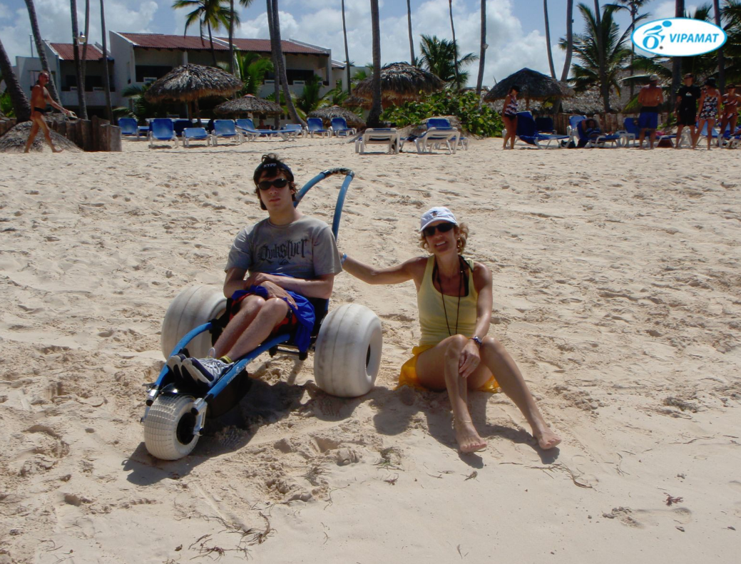 All Terrain Beach Wheelchair Hippocampe Vipamat
