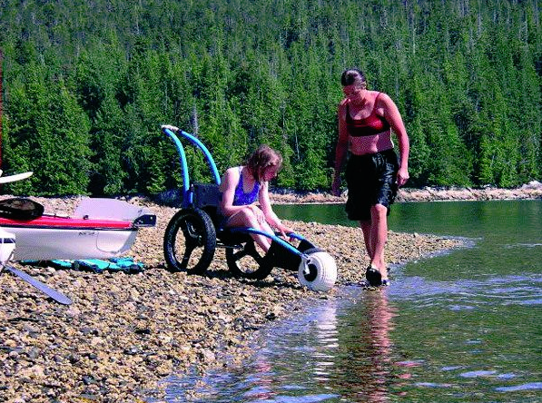 All Terrain Beach Wheelchair Hippocampe Vipamat